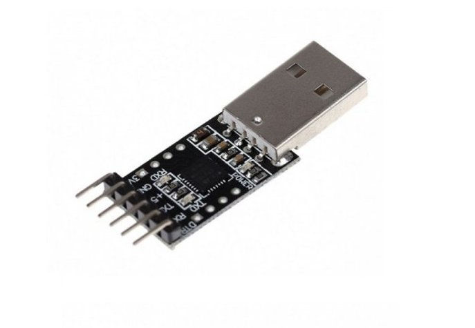 Conversor serial USB 2.0 a TTL UART, CP2102