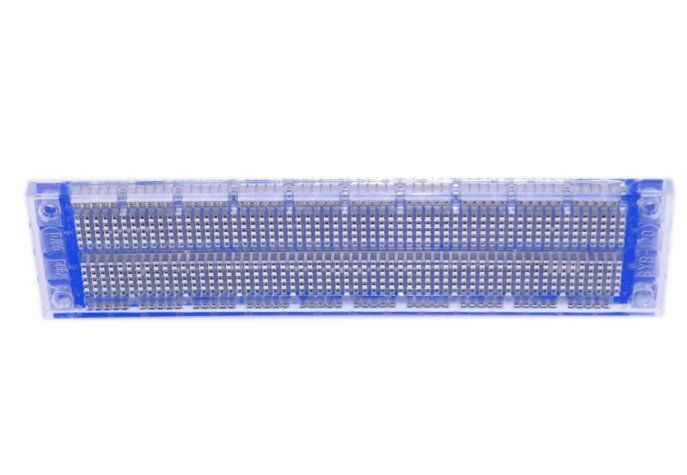 Protoboard - 830 Puntos Azul Transparente