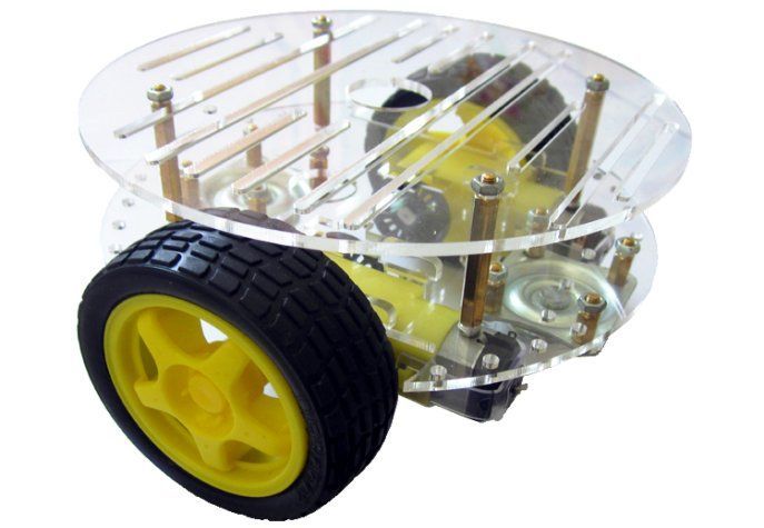 Kit Robot Smart Car Chasis 2 ruedas y 2 ruedas universal