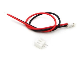 Conector tipo 26 AWG JST PH2.0, 2-Pin con cable 120mm