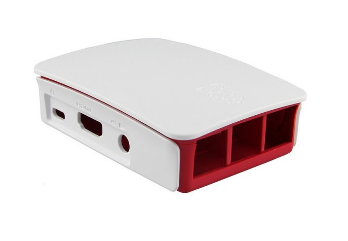 Caja protectora para Raspberry Pi 3 B/B+, roja